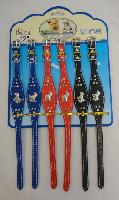 12" Dog Collar with Metal Characters